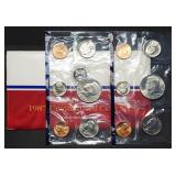 1987 US Double Mint Set in Envelope