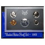 1968 US Mint Proof Set w/ Silver Kennedy
