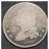 1835 Capped Bust Silver Quarter