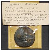 Ancient Roman Bronze Coin Trajan 98-117 AD Info