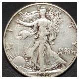 1944 Walking Liberty Silver Half Dollar