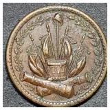 1863 Our Country Patriotic Civil War Token