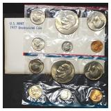 1977 US Double Mint Set in Envelope, With Ikes