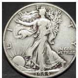 1944 Walking Liberty Silver Half Dollar