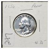 1956 Proof Washington Quarter
