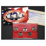 2005 Denver Mint State Quarter Set in Holder