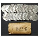 Kennedy Half Dollar Mixed Date 20-Coin Roll