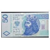 1994 Poland 50 Zloty Banknote