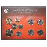 2022 Denver Uncirculated Coin Mint Set