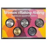2023 American Women Quarter 5 -Coin Set
