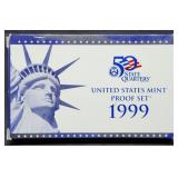 1999 US Mint Proof Set MIB