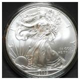 2009 1oz Silver Eagle BU in Capsule