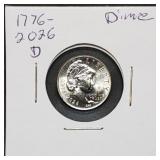 2026 D Brand New Design 250th Anniv. Dime BU