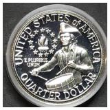 1976 Bicentennial Proof Silver Drummer Boy Quarter