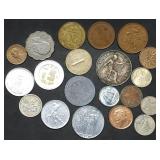 20 World Coins Antique to Modern Nice Lot