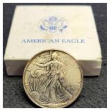 1995 Silver Eagle w/ Case
