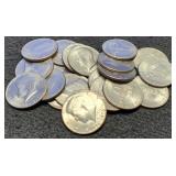(20) 1976 K. Bicentennial Half Dollars