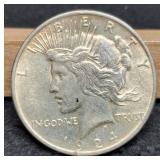 1924 Peace Dollar MS60