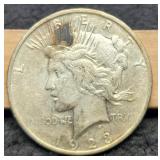 1923-D Peace Dollar XF