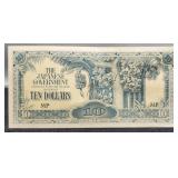 1942-1945 Japan $10 "Banana" Banknote