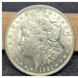 1921 Morgan Dollar Unc.