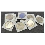 (10) 1976-D V2 Ike Bicentennial Dollars