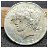 1922 Peace Dollar XF