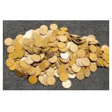 (4) Hundred Wheat Cents