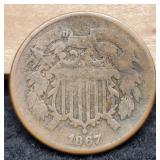 1867 Two Cent