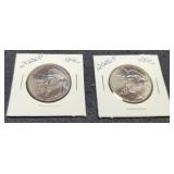 (2) 2026-1776 Comm. Half Dollar Statue Of Liberty