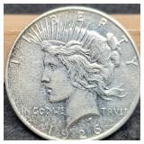 1926-D Peace Dollar MS60