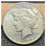 1925 Peace Dollar XF