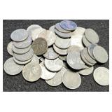 (50) 1943 Steel War Cents