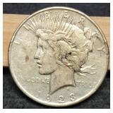 1923-D Peace Dollar VF