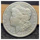 1921-S Morgan Dollar XF