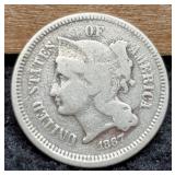 1867 Three Cent