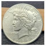 1926-S Peace Dollar XF