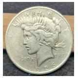 1926-D Peace Dollar VF