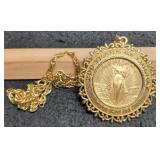 1976-1776 200 Years Of Liberty Coin w/ Necklace