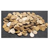 (4) Hundred Wheat Cents