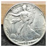 1943 W. Liberty Half Dollar MS64 w/