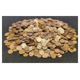 Lot w/ 1,000 Copper L. Cents 1959-1982