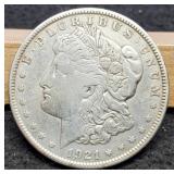 1921 Morgan Dollar XF