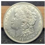 1921-D Morgan Dollar MS