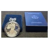 1997 Proof Silver Eagle w/ Case & COA