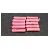 (10) Rolls L. Cents Estate Marked "Old"