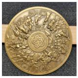 Heavy 3" Bronze 1976 American Revolution