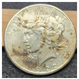 1922-S Peace Dollar F