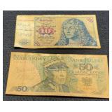 (2) Banknotes: