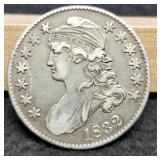 1832 Capped Bust Half Dollar AU